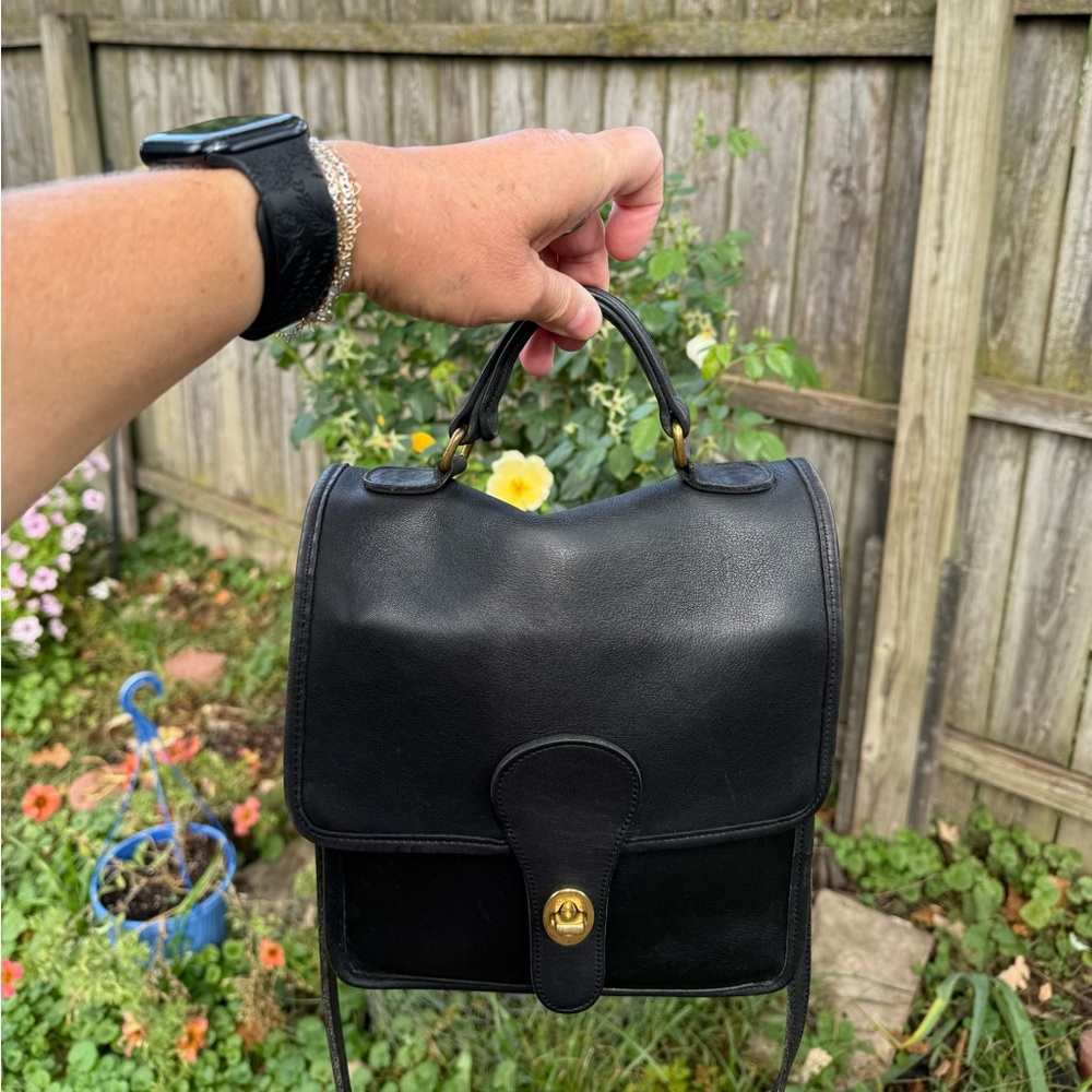 Vintage Coach Station Bag